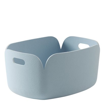 Restore Aufbewahrungskorb, L 48 cm x B 35 cm, Hellblau