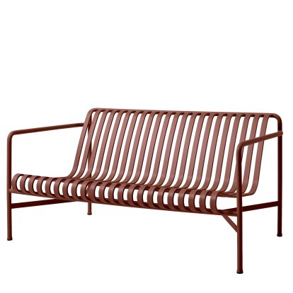 Palissade Loungesofa, Iron red