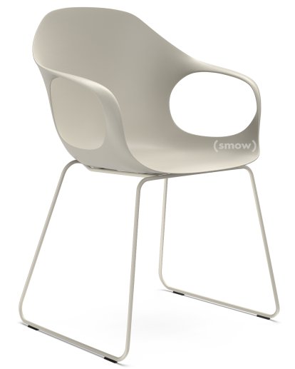 Elephant Sledge, Beige, Stahl, Farbton Sitzschale
