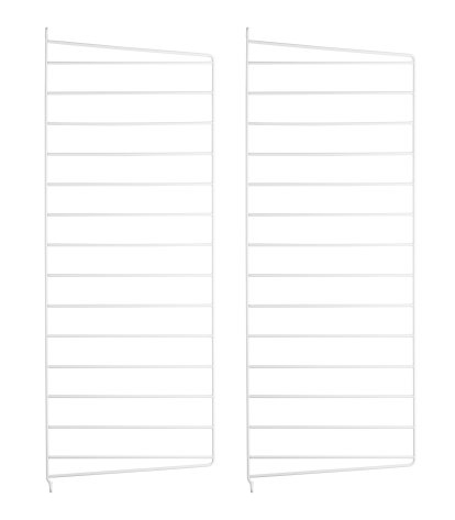 String System Wandleiter, 2er Set, 75 x 30 cm, Weiß