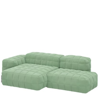 Henn Sofa Design 2, Armlehne links, Asator - Pistachio 0834