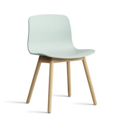 About A Chair AAC 12 Stuhl, Dusty mint 2.0, Eiche lackiert