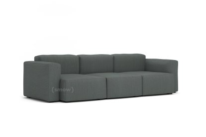 Mags Soft Sofa Kombination 1, 3 Sitzer, Steelcut Trio - dunkelgrau