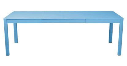 Ribambelle Tisch, L 149/234 x B 100 cm, Maya-Blau