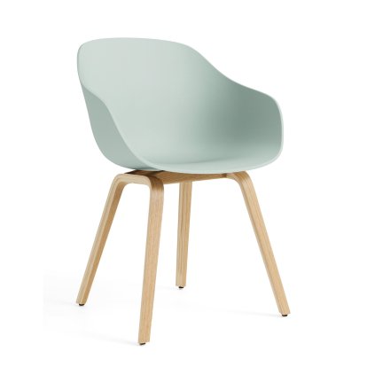 About A Chair AAC 222 Stuhl, Eiche lackiert, Dusty mint 2.0