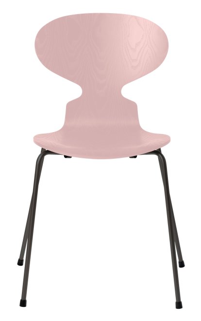 Ameise 3101 Stuhl, Gefärbte Esche, Pale rose, Warm graphite