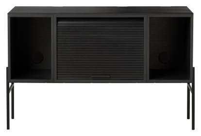 Hifive Sideboard, Hifive 100, Eiche schwarz lackiert