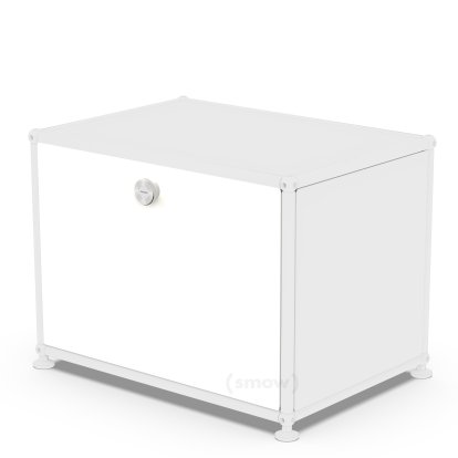 USM Haller Klapptür für USM Haller Regale, 50 cm x 35 cm, Reinweiß RAL 9010