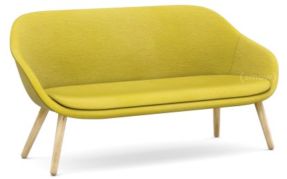 About A Lounge Sofa for Comwell, Hallingdal 420 - gelb, Eiche lackiert