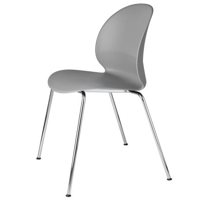N02 Stuhl, Grau, Chrome