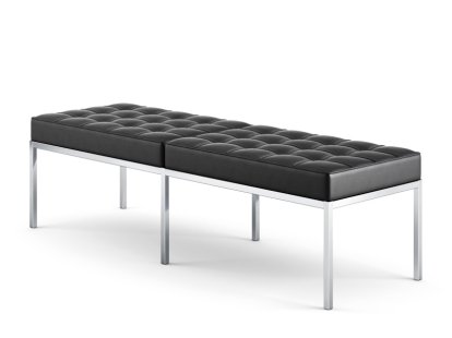 Florence Knoll Bank, Dreisitzer, Volo, Black