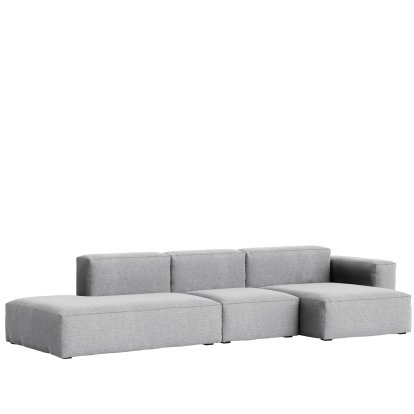 Mags Soft Sofa Kombination 4, Armlehne rechts, Hallingdal 130 - hellgrau