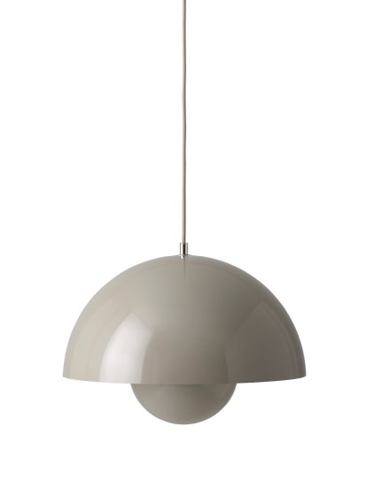 Flowerpot VP7 Pendelleuchte, Grey beige