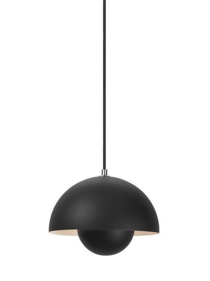 Flowerpot VP1 Pendelleuchte, Matt black