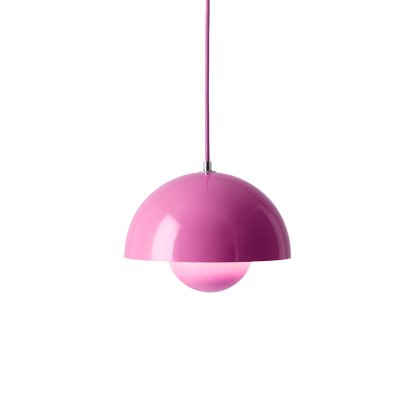 Flowerpot VP1 Pendelleuchte, Tangy pink