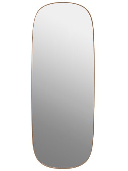 Framed Spiegel, Groß, Rahmen rosé / Glas klar