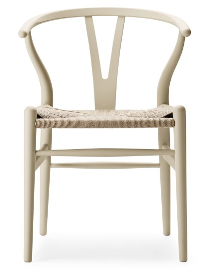 CH24 Wishbone Chair Soft Colours, Soft Barley