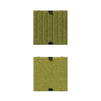 USM Soft Panel Duo für USM Haller Regale, 35 cm x 35 cm, Grün / Hellgrün