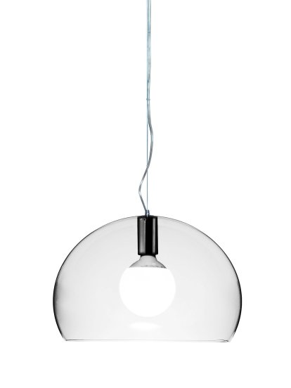 Small FL/Y Pendelleuchte, Transparent