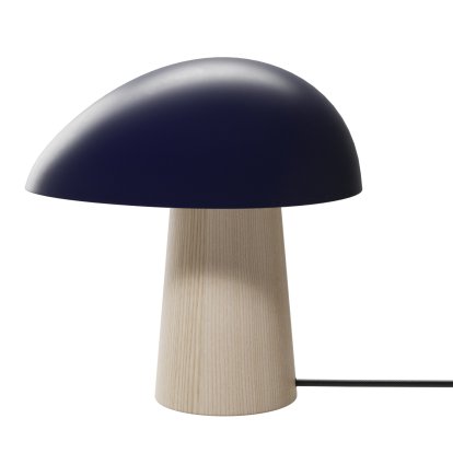 Night Owl Tischleuchte, Midnight blue/Esche