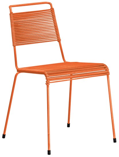 Stuhl TT54, Hellrotorange