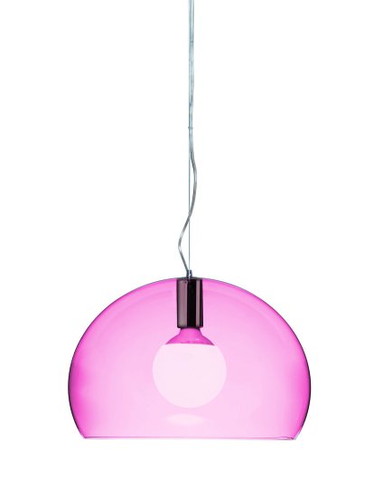 Small FL/Y Pendelleuchte, Pink