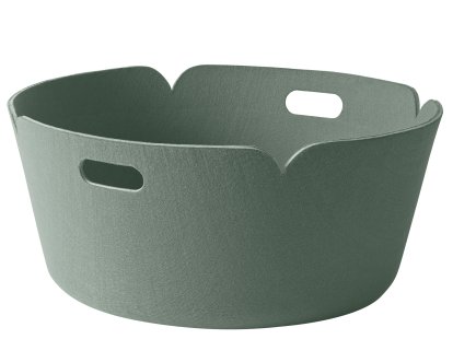 Restore Round Aufbewahrungskorb, Moosgrün