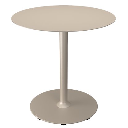 Pico Tisch, Beige, Rund (Ø 74 cm), Rund