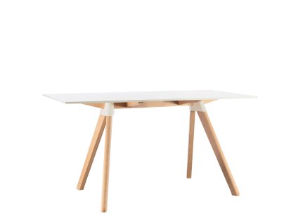 Butch - The Wild Bunch Tisch, L 129 x B 75 cm, Weiß