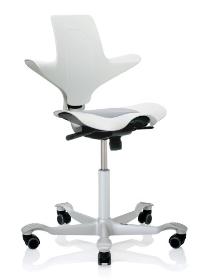 Capisco Puls 8010, White, Xtreme hellgrau, Silber