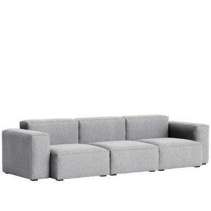 Mags Soft Sofa Kombination 1, 3 Sitzer, Hallingdal 130 - hellgrau