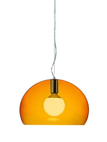 Small FL/Y Pendelleuchte, Orange