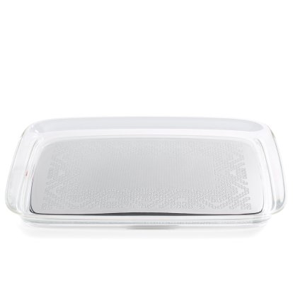 Teatime Tablett, Verchromt