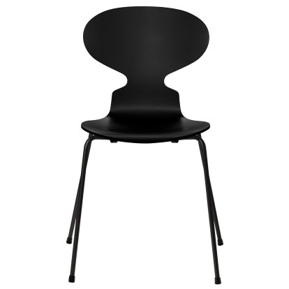 Ameise 3101 Stuhl, Lack, Black, Black
