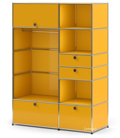 USM Haller Garderobenschrank Typ 1, Goldgelb RAL 1004