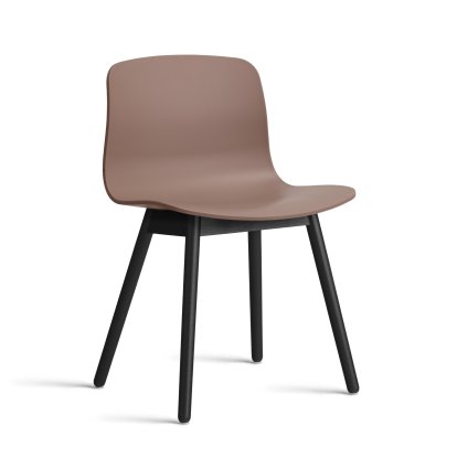 About A Chair AAC 12 Stuhl, Soft brick 2.0, Eiche schwarz lackiert