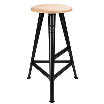 Rowac-Schemel MI - 75 cm, Esche, schwarz matt