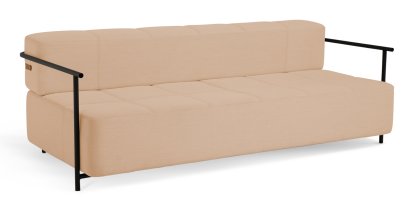 Daybe Schlafsofa, Mit Armlehne, Reflect 224 - beige hell