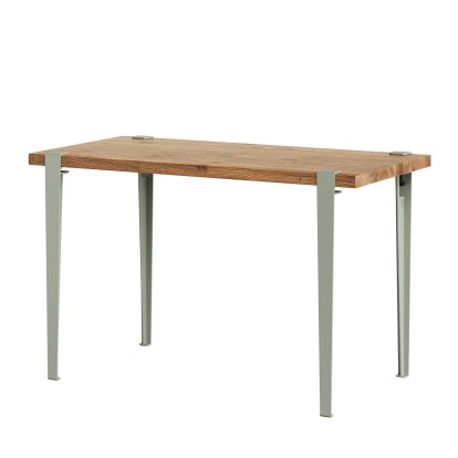 Tiptoe Esstisch Lobo, Eiche recycled, Eukalyptusgrau