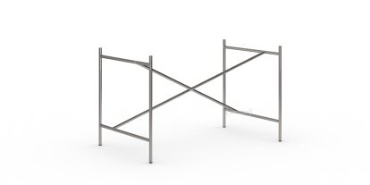 Eiermann 1 Tischgestell , Stahl farblos, mittig, 110 x 66 cm, Ohne Verlängerung (Höhe 66 cm)