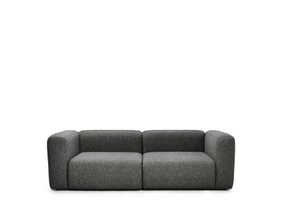 Pump Sofa, 2,5 Sitzer (B 220 cm), Stoff Hallingdal dunkelgrau