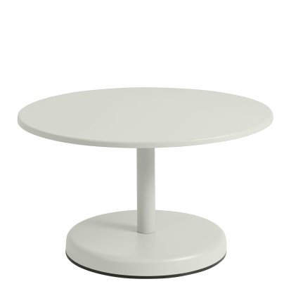 Linear Steel Couchtisch, Ø 70 x H 40 cm, Grey