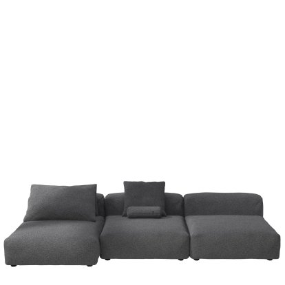 Vetsak Sofa Set 4, Loop loop - Anthracite, Mit Kissen