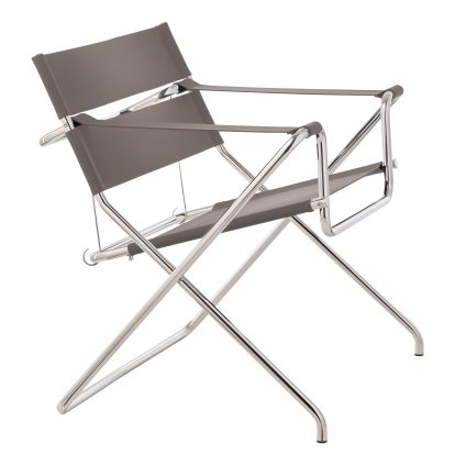 D4 Loungestuhl, Bauhaus-Gurte, schlamm