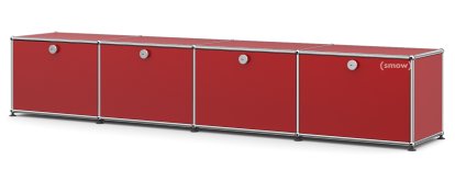 USM Haller Kinder Lowboard XL, USM rubinrot