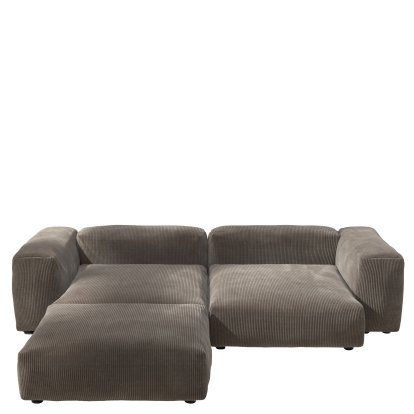 Vetsak Sofa Set 3, Cord velours - Mocha, Ohne Kissen