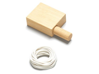 Ready Made Curtain Aufhängevorrichtung, Eiche/Weiß