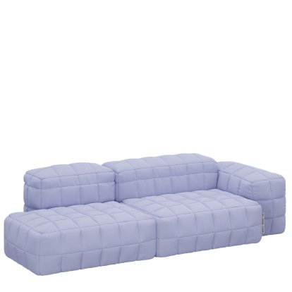 Henn Sofa Design 10, Armlehne rechts, Vidar 4 - Fliederblau 0723