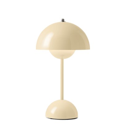 Flowerpot VP9 Akkuleuchte, Ivory