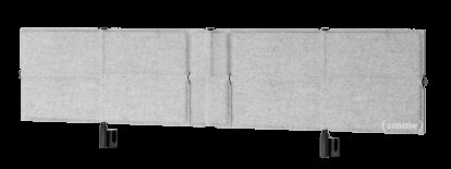 USM Privacy Panels Tischblende, Für USM Haller Tisch klassisch, 175 cm, Hellgrau